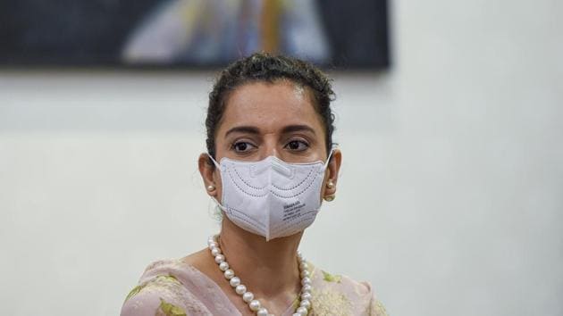 The complaint was filed by a fitness trainer who found Kangana’s tweets divisive and sought an investigation into the real motives behind these tweets.(PTI)