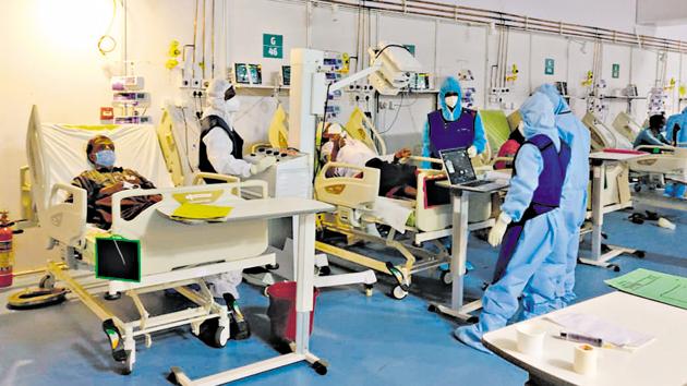 Additional commissioner Rubal Agarwal said, “We will provide all required Covid-19 treatment for people suffering from leprosy.” (HT PHOTO) Additional commissioner Rubal Agarwal said, “We will provide all required Covid-19 treatment for people suffering from leprosy.” (HT PHOTO)