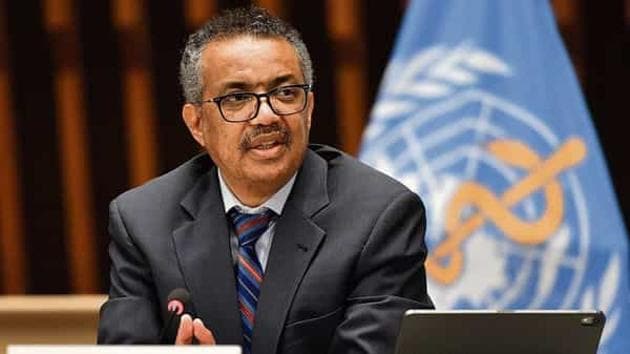 WHO chief Dr Tedros Adhanom Ghebreyesus. WHO chief Dr Tedros Adhanom Ghebreyesus.