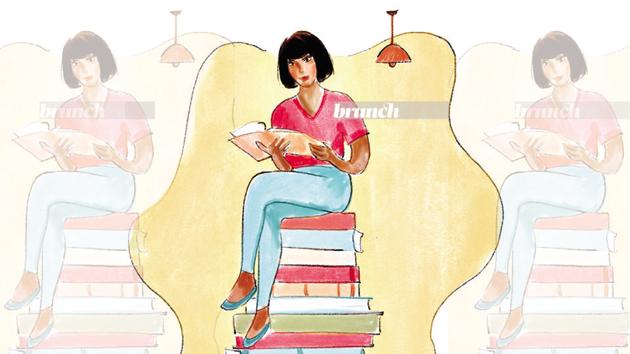 With nowhere to go and no one to see, many of us have rediscovered our love of books and of reading(Illustration: Aparna Ram)