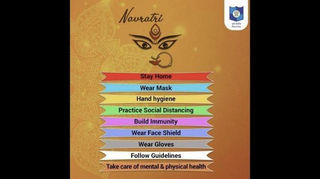 This image was shared on October 17.(Instagram/@punepolicecity)