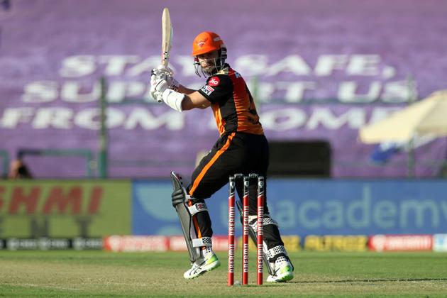 Kane Williamson hits a shot. (IPL/Twitter)