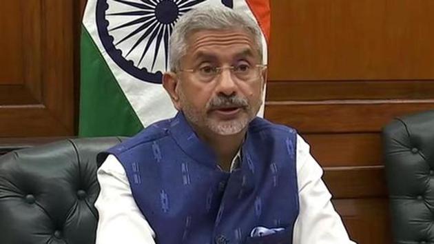 Jaishankar said the “big question” in the current scenario was how two large and developing countries such as India and China could find equilibrium.(ANI file photo) Jaishankar said the “big question” in the current scenario was how two large and developing countries such as India and China could find equilibrium.(ANI file photo)
