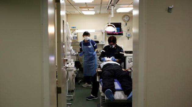 Only 0.9% of US dentists have tested positive for the virus (REUTERS (Representative Image)) Only 0.9% of US dentists have tested positive for the virus (REUTERS (Representative Image))