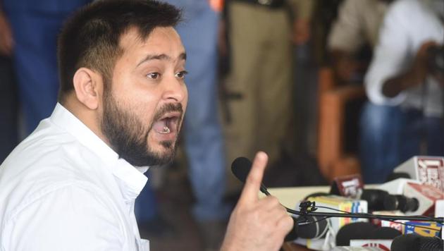 File photo: RJD leader Tejashwi Yadav.(Santosh Kumar/ Hindustan Times)