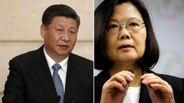 China’s Xi Jinping and Taiwan president Tsai Ing-Wen. (Reuters) China’s Xi Jinping and Taiwan president Tsai Ing-Wen. (Reuters)