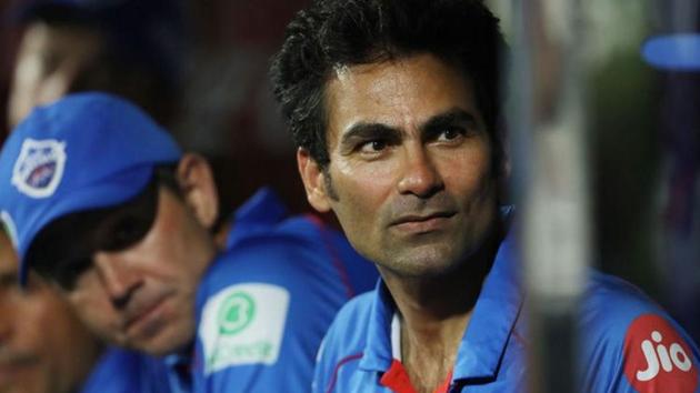 IPL 2020: Delhi Capitals assistant coach Mohammad Kaif looks on.(IPL) IPL 2020: Delhi Capitals assistant coach Mohammad Kaif looks on.(IPL)