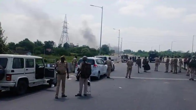 In the last week of September, hundreds of tribal youths had blocked the Udaipur-Ahmedabad national highway and resorted to violence demanding recruitment on vacant posts of teachers in the tribal sub-plan (TSP) area.(HT PHOTO) In the last week of September, hundreds of tribal youths had blocked the Udaipur-Ahmedabad national highway and resorted to violence demanding recruitment on vacant posts of teachers in the tribal sub-plan (TSP) area.(HT PHOTO)