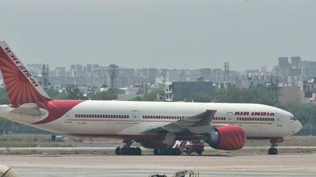 An Air India plane is seen parked on the tarmac at the Indira Gandhi International Airport in New Delhi. (AFP) An Air India plane is seen parked on the tarmac at the Indira Gandhi International Airport in New Delhi. (AFP)