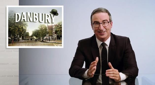 This video frame grab shows John Oliver from his "Last Week Tonight with John Oliver" program on HBO, Sunday, Aug. 30, 2020.(AP)