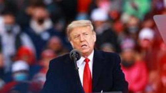 Businessman Navin Shah said Trump has successfully managed the coronavirus. (AFP) Businessman Navin Shah said Trump has successfully managed the coronavirus. (AFP)