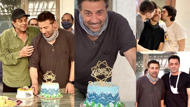 Sunny Deol and family comes together for his birthday celebrations.