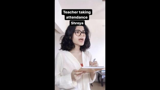 The image shows a still from a video. (Instagram/@shreyaapujari) The image shows a still from a video. (Instagram/@shreyaapujari)