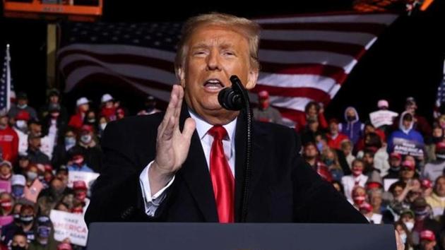 US President Donald Trump is now in the position of needing to do more of his signature rallies as a substitute for advertising during the coronavirus pandemic.(Reuters file photo)