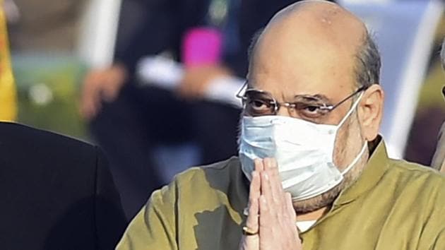 Union home minister Amit Shah said the approval of bonus by the Cabinet will bring cheer in the lives of central government employees.(PTI Photo) Union home minister Amit Shah said the approval of bonus by the Cabinet will bring cheer in the lives of central government employees.(PTI Photo)