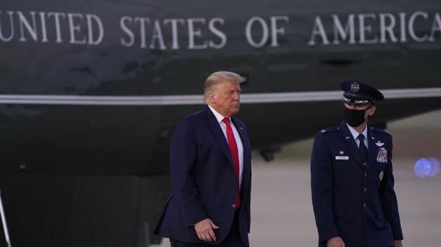 US President Donald Trump. (AP) US President Donald Trump. (AP)