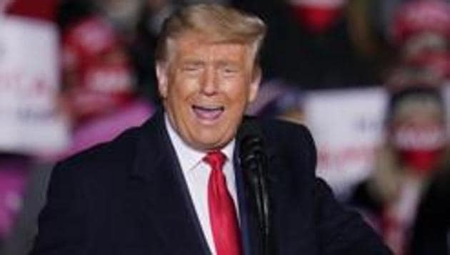 President Donald Trump claimed Pennsylvania voted to fire this depraved political establishment and elect an outsider as president who is finally putting America first (AP Photo) President Donald Trump claimed Pennsylvania voted to fire this depraved political establishment and elect an outsider as president who is finally putting America first (AP Photo)