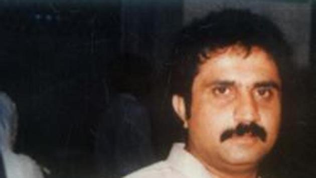 Iqbal Mirchi (61) a close aide of Dawood Ibrahim.(Hindustan Times)