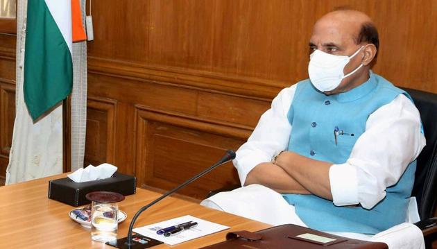 Defence minister Rajnath Singh (PTI photo) Defence minister Rajnath Singh (PTI photo)