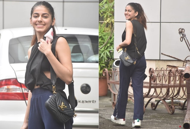 Alaya F's Rs 2.3 lakh dance class outfit includes stunning Louis Vuitton bag,  Gucci sneakers. SEE PICS