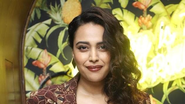 Actor Swara Bhasker played a cop recently in the web show Flesh.