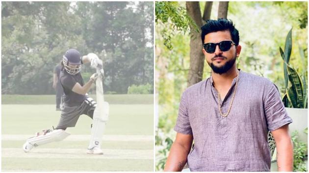 Suresh Raina was impressed with Shahid Kapoor’s cover drive.