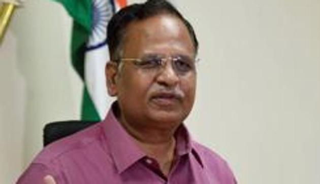 Delhi health minister Satyendar Jain.(PTI)