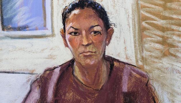 Ghislaine Maxwell appears via video link during her arraignment hearing in Manhattan Federal Court, in the Manhattan borough of New York City, New York, U.S. July 14, 2020 in this courtroom sketch.(Reuters photo)