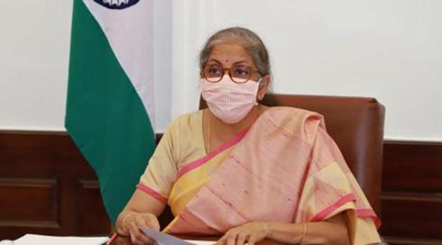 Union finance minister Nirmala Sitharaman.(ANI)