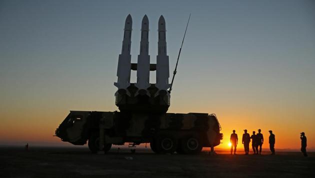 The Defence Research and Development Organization (DRDO) successfully completed the final trial of Nag anti-tank missile using a live warhead on a dud tank at Pokhran army ranges at 6.45 am on Wednesday (VIA REUTERS) The Defence Research and Development Organization (DRDO) successfully completed the final trial of Nag anti-tank missile using a live warhead on a dud tank at Pokhran army ranges at 6.45 am on Wednesday (VIA REUTERS)