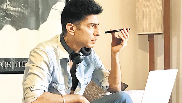 Unable to shoot in the lockdown, Sanamjit went back to the drawing board, rethought his cast and crew choices, and rewrote the 130-minute screenplay of Gulfam to feature sound alone.(Photo: Megha Hiran)