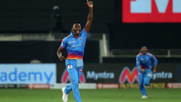 IPL 2020: Kagiso Rabada sits at the top of the Purple Cap list with 21 wickets.(IPL/Twitter) IPL 2020: Kagiso Rabada sits at the top of the Purple Cap list with 21 wickets.(IPL/Twitter)