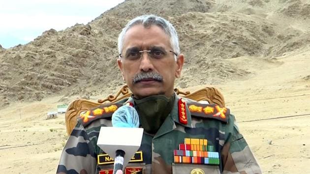 Army chief General Manoj Mukund Naravane.(ANI File)