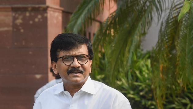 Shiv Sena leader Sanjay Raut criticised BJP’s vaccine promise to Bihar as the state is gearing up for a three-phase poll. (PTI) Shiv Sena leader Sanjay Raut criticised BJP’s vaccine promise to Bihar as the state is gearing up for a three-phase poll. (PTI)