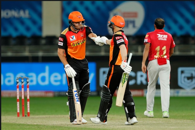 Sunrisers Hyderabad players celebrating. (IPL/Twitter) 