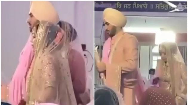 Neha Kakkar and Rohanpreet Singh got married at a gurudwara in Delhi.