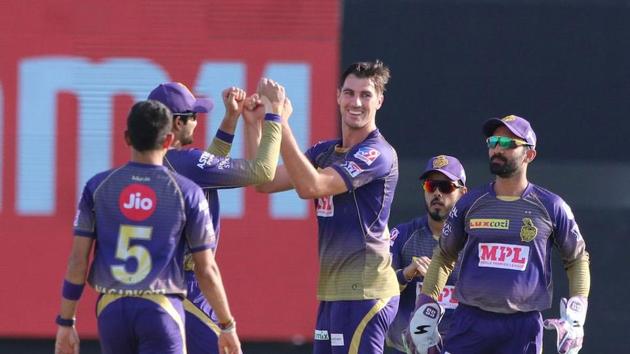 Pat Cummins was at his fiery best and took out DC openers Ajinkya Rahane and Shikhar Dhawan, finishing with 3/17. (IPL)