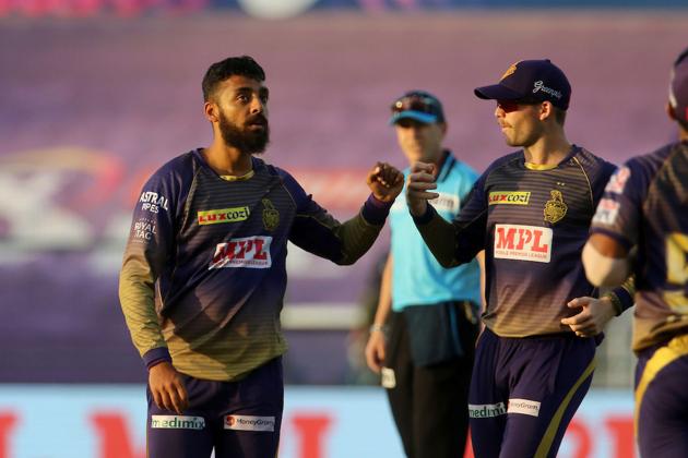 Varun Chakravarthy emerged the star, claiming this year’s IPL’s first five-wicket haul. He finished with 5/20. (IPL)