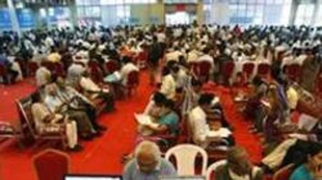 The union finance ministry on Saturday said that the deadline for filing returns for individual taxpayers for financial year 2019-20 has been extended by one month. (AP file photo. Representative image) The union finance ministry on Saturday said that the deadline for filing returns for individual taxpayers for financial year 2019-20 has been extended by one month. (AP file photo. Representative image)