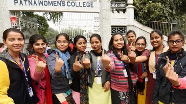 Nitish Kumar is promising to hike motivation money for girls on completion of graduation to Rs 50,000 if he is voted back to power. (HT Photo/Representtive) Nitish Kumar is promising to hike motivation money for girls on completion of graduation to Rs 50,000 if he is voted back to power. (HT Photo/Representtive)