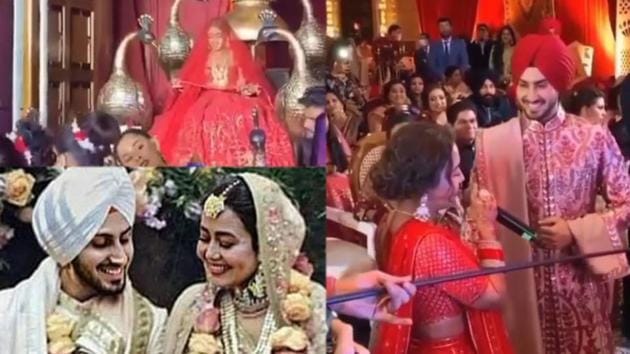 Neha Kakkar and Rohanpreet are now married.