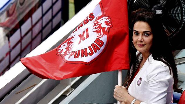 Kings XI Punjab co-owner Preity Zinta.(PTI) Kings XI Punjab co-owner Preity Zinta.(PTI)