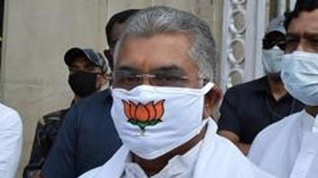 Kolkata: BJP state president Dilip Ghosh.(PTI) Kolkata: BJP state president Dilip Ghosh.(PTI)