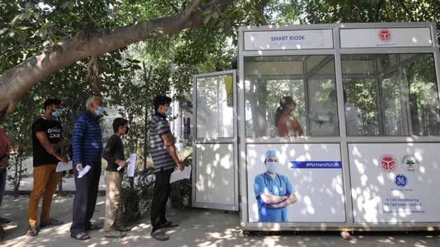 Out of 60,376 people who have tested positive so far, a total of 54,488 have recovered successfully, taking the recovery rate in the state to 90.25%. (HT PHOTO.) Out of 60,376 people who have tested positive so far, a total of 54,488 have recovered successfully, taking the recovery rate in the state to 90.25%. (HT PHOTO.)
