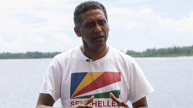 Former President Danny Faure’s United Seychelles party had been in power over the past 43 years but this was the first time he had faced voters himself(AP)