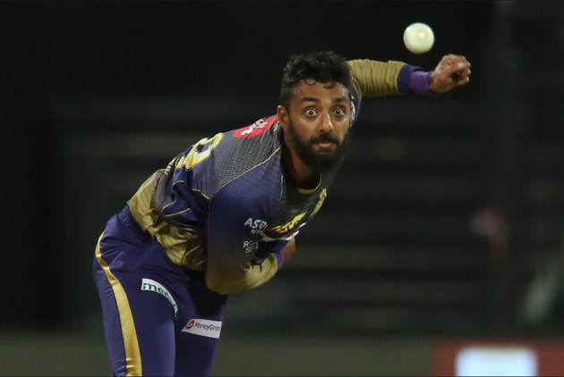 Varun Chakravarthy dismissed KL Rahul. (IPL/Twitter) 