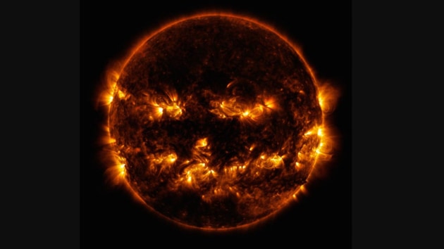 The image was shared on NASA Sun & Space Twitter account.(Twitter/@NASASun)