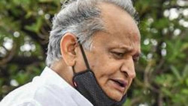 Rajasthan chief minister Ashok Gehlot.(PTI)