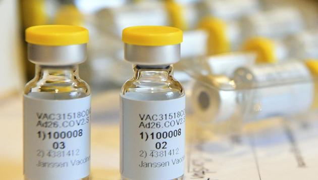 This September 2020 photo provided by Johnson & Johnson shows vials for a single-dose Covid-19 vaccine being developed by the company. (AP) This September 2020 photo provided by Johnson & Johnson shows vials for a single-dose Covid-19 vaccine being developed by the company. (AP)