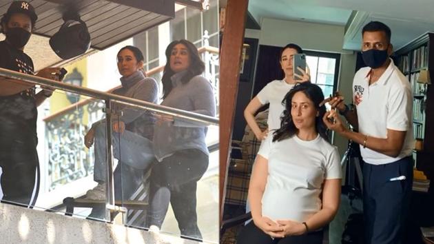 Kareena Kapoor Karisma Kapoor Collaborate For A New Project See Their Goofy Behind The Scenes Video Bollywood Hindustan Times